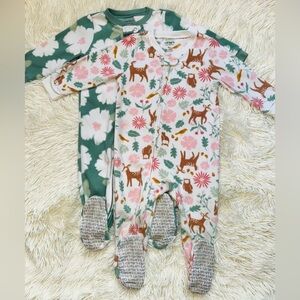 Carters Fleece Footies 18m